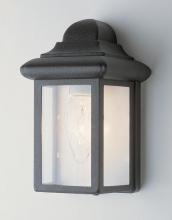  44835 SWI - Vista 1-Light,Clear Glass Sides with Metal Pagoda Top, Pocket Wall Lantern
